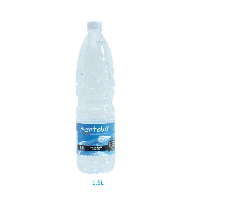 Eau minerale naturelle Montclar