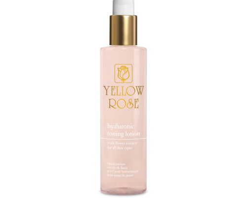 lotion demaquillante antirides a l'acid e hyaluronique yellow rose cosmetics