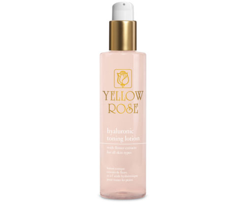 lotion demaquillante antirides a l'acid e hyaluronique yellow rose cosmetics
