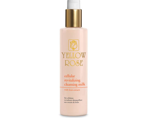 lait demaquillant revitalisant cellulaire yellow rose cosmetics